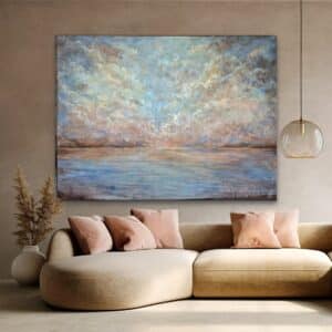 Stort oliemaleri 150x200